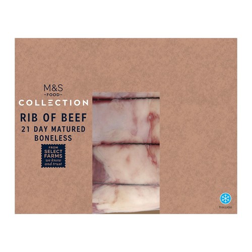 M&S Collection 21 Day Mature Rib of Beef