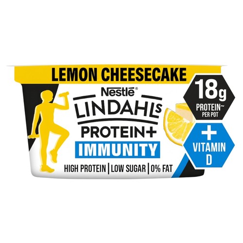 Lindahls Protein Lemon Immunity Yoghurt