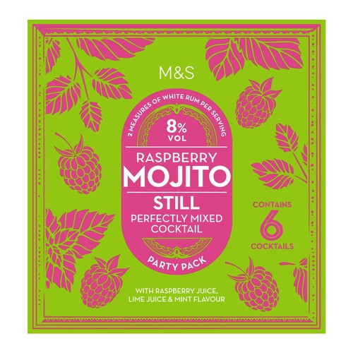 M&S Raspberry Mojito