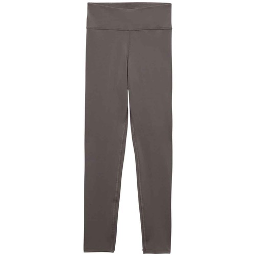 M&S Womens Goodmove High Waisted Gym Leggings, 10, Mid Grey