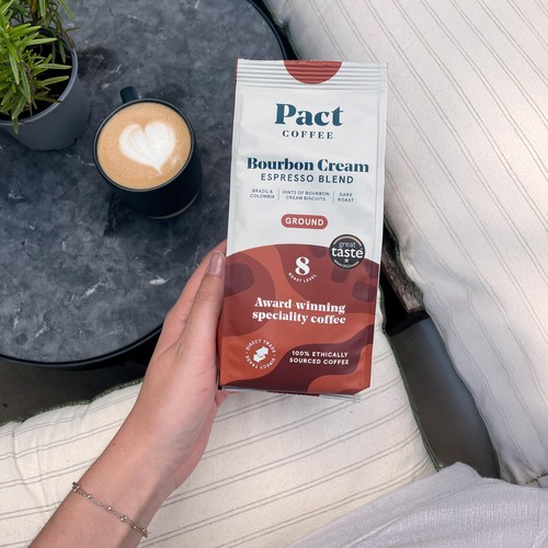 Pact Coffee Bourbon Cream Espresso Ground