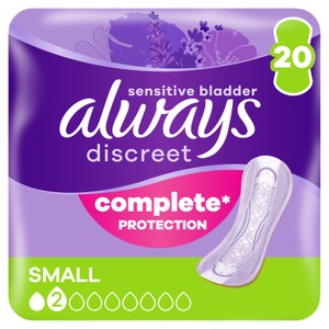 Always Discreet Long Incontinence Pads 20 Pack