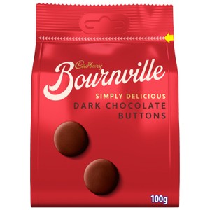 Cadbury Bournville Dark Chocolate Giant Buttons Bag