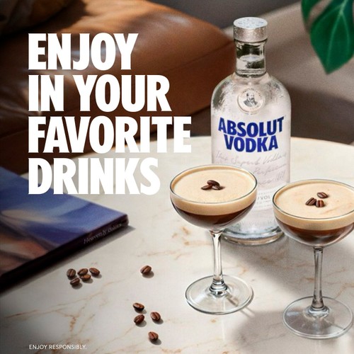 Absolut Blue Original Swedish Vodka