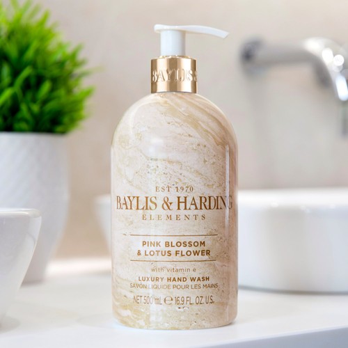 Baylis & Harding Elements Hand Wash -  Pink Blossom & Lotus Flower