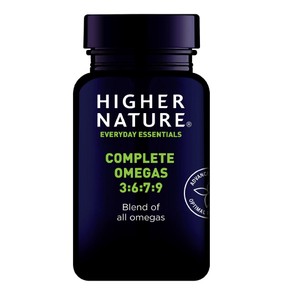 Higher Nature Everyday Essentials Complete Omegas 3, 6, 7 & 9 Capsules