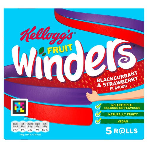 Kellogg's Winders Strawberry & Blackcurrant