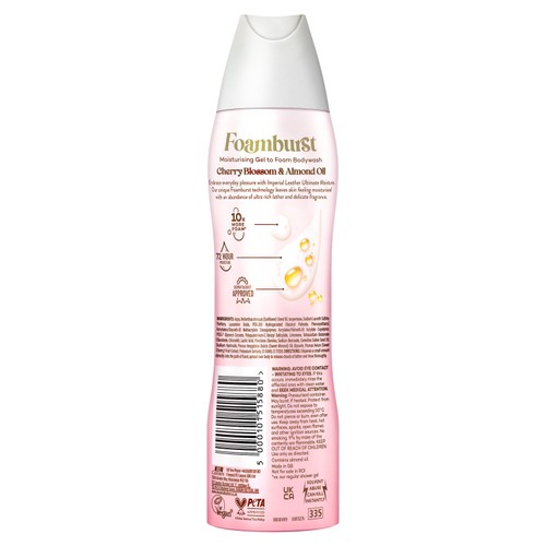 Imperial Leather Ultimate Moisture Cherry Blossom & Almond Oil Foamburst