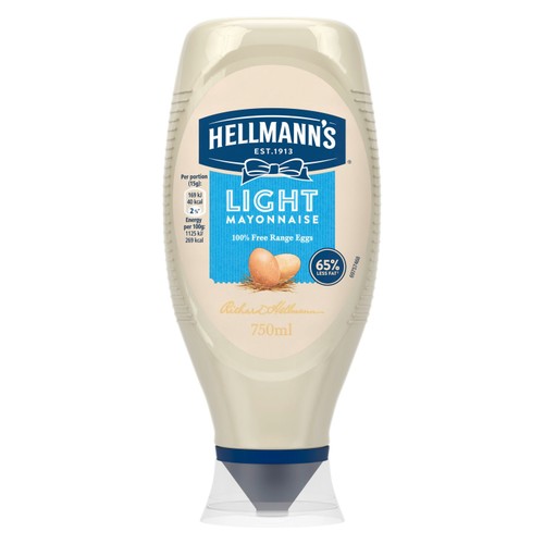 Hellmann's Light Squeezy Mayonnaise 