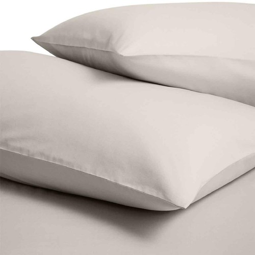 M&S Cotton Rich Bedding Set, King, Linen