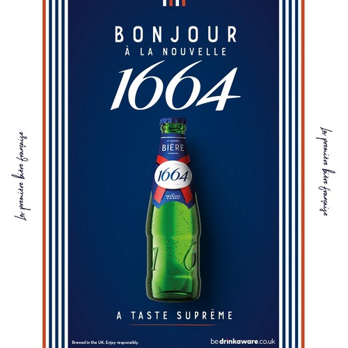 Kronenbourg 1664 Biere Lager Beer Bottles
