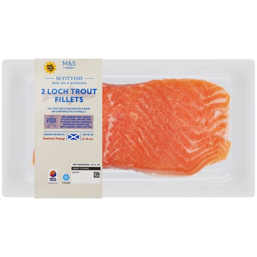 M&S Scottish 2 Loch Trout Fillets