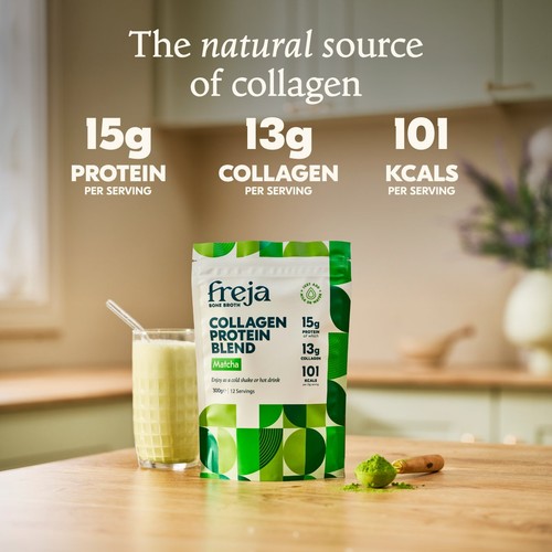 Freja Matcha Collagen Protein Blend