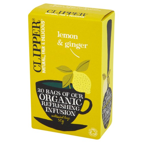 Clipper Organic Lemon & Ginger Infusion