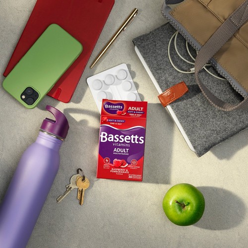 Bassetts Raspberry & Pomegranate  Adult Multivitamins 