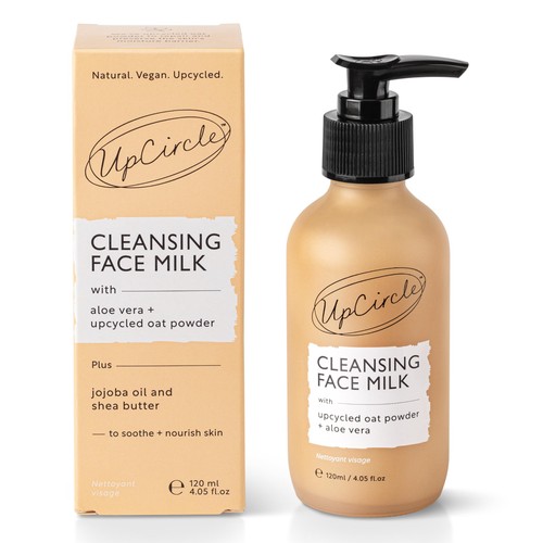 UpCircle Cleansing Face Milk with Aloe Vera + Oat Powder