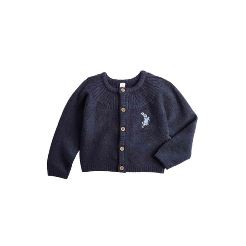 M&S Peter Rabbit Cardigan, 0-3 Months, Navy