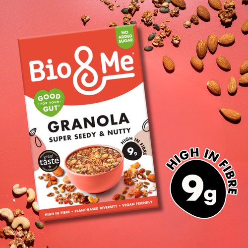 Bio&Me Granola Super Seedy & Nutty Gut-Loving Prebiotic
