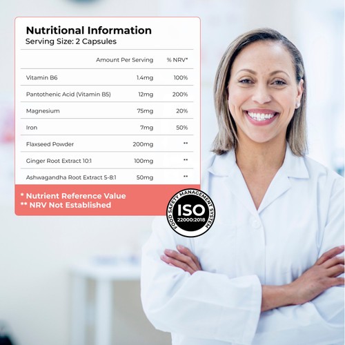 Health & Her Premenstrual Multi-nutrient Support Supplement Capsules 