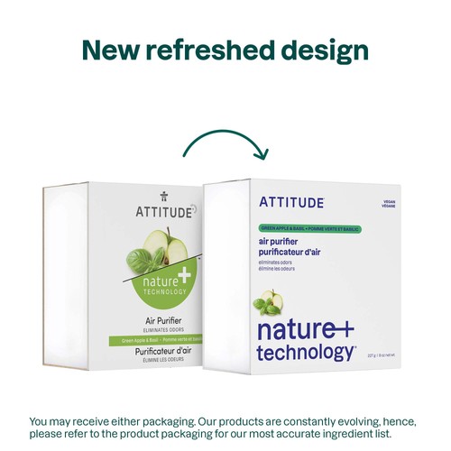 Attitude Green Apple & Basil Air Purifier