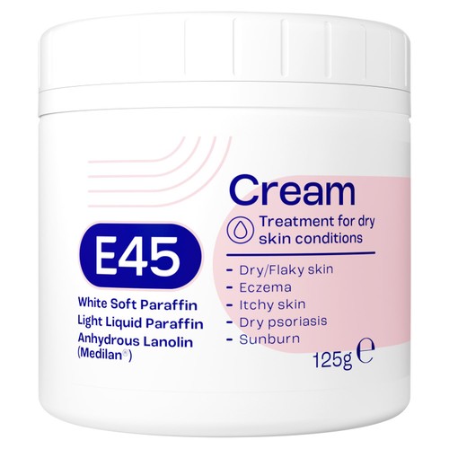 E45 Moisturiser Body Cream for Dry Skin & Eczema