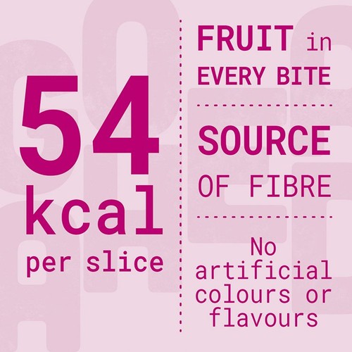 Go Ahead Raspberry Crispy Fruit Slices Snack Bars Multipack