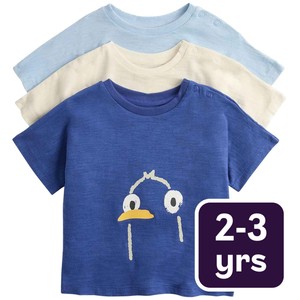 Seaside Animal Print Tops, 2-3 Years, Blue