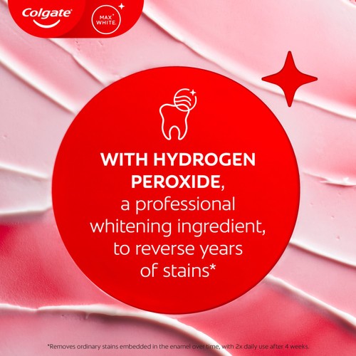 Colgate Max White Clinical Purifying Teeth Whitening Toothpaste