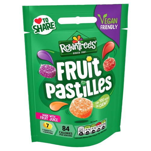 Rowntree's Fruit Pastilles Sweets Sharing Bag - Ocado