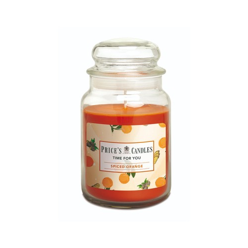 Price's Spiced Orange Large Jar Candle