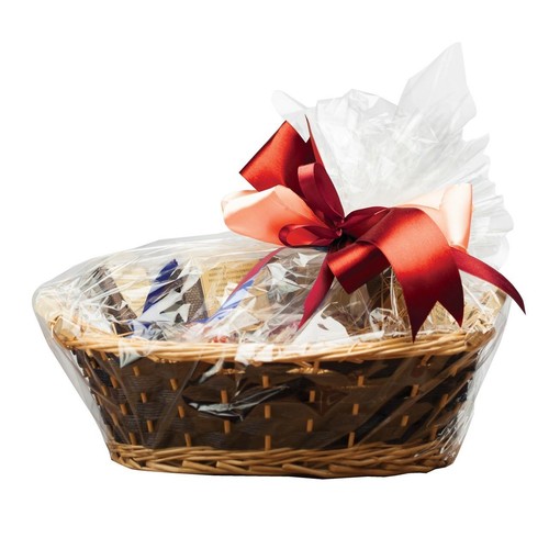 Cellophane Basket Bags, Clear