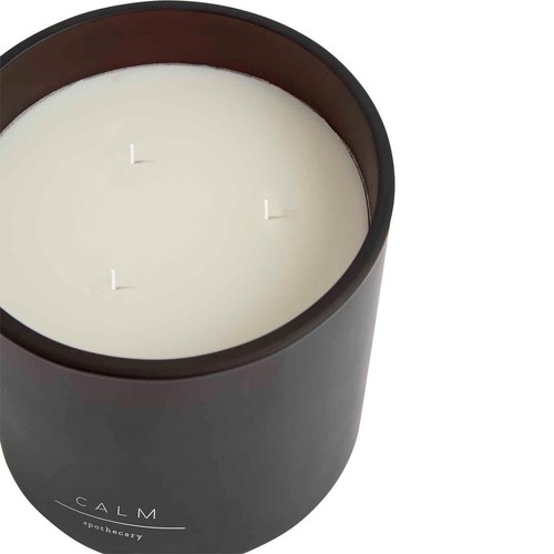 M&S Calm 3 Wick Candle, Amber