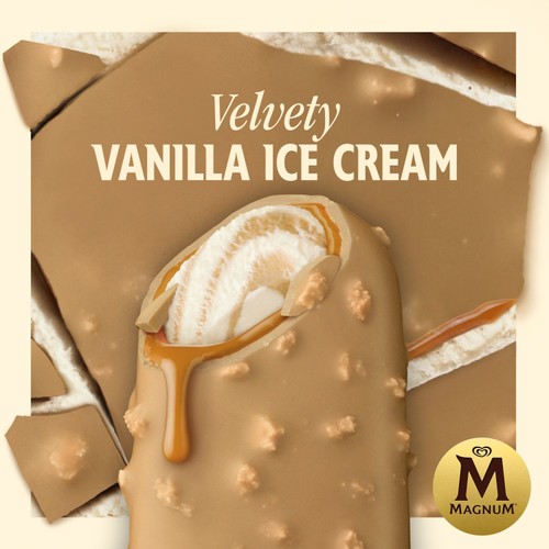 Magnum Double Gold Caramel Billionaire Ice Cream Sticks