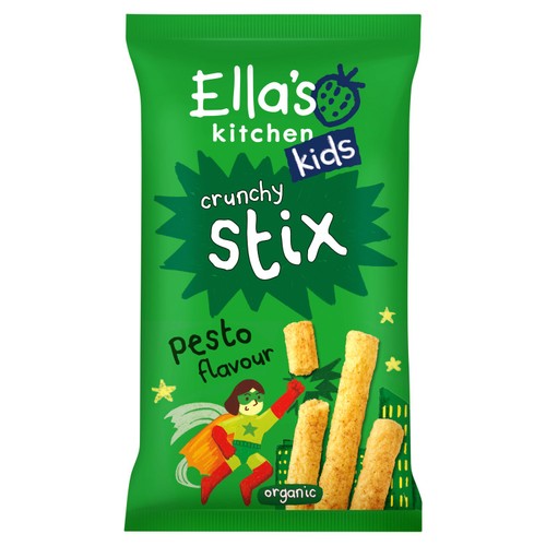 Ella's Kitchen Organic Crispy Sticks Pesto 18+ Months