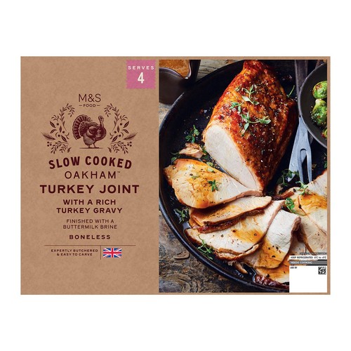 M&S Slow Cooked Oakham Turkey Joint