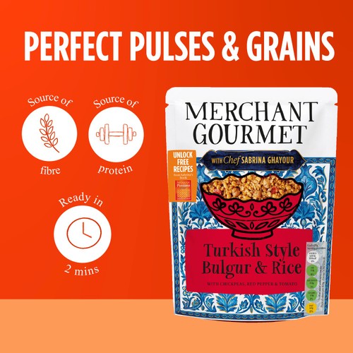 Merchant Gourmet Sabrina Ghayour Turkish Style Bulgur & Rice