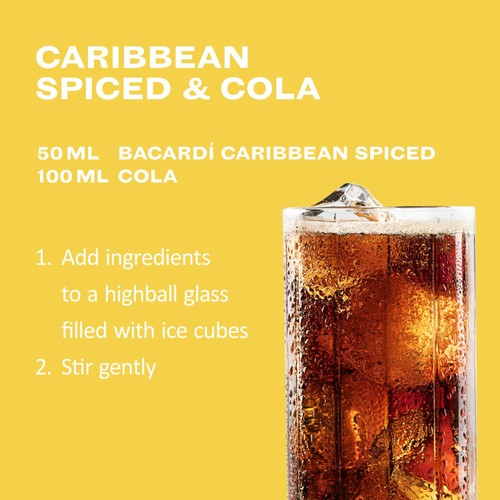 Bacardi Caribbean Spiced Premium Rum