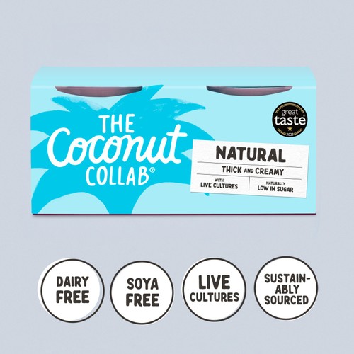 The Coconut Collab Natural Coconut Yoghurt Multipack