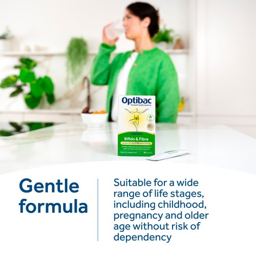 Optibac Probiotics Bifido & Fibre - 30 Sachets