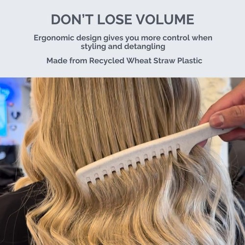 FUL Wide Tooth Comb Detangling for Wet, Curly, Wavy & Frizzy Hair