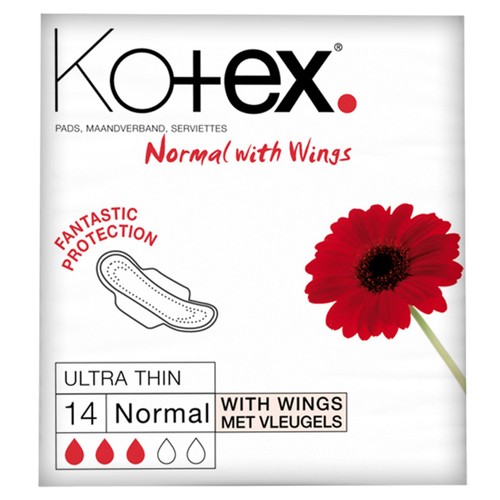 Kotex Ultra Thin Pads Normal with Wings