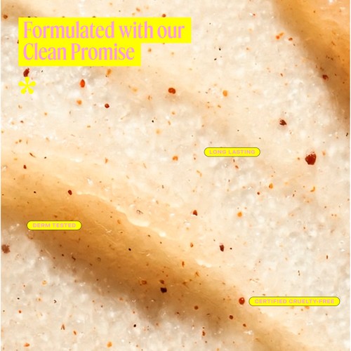 DAISE Exfoliating Body Scrub in Vanilla Glow, For Soft Glowing Skin