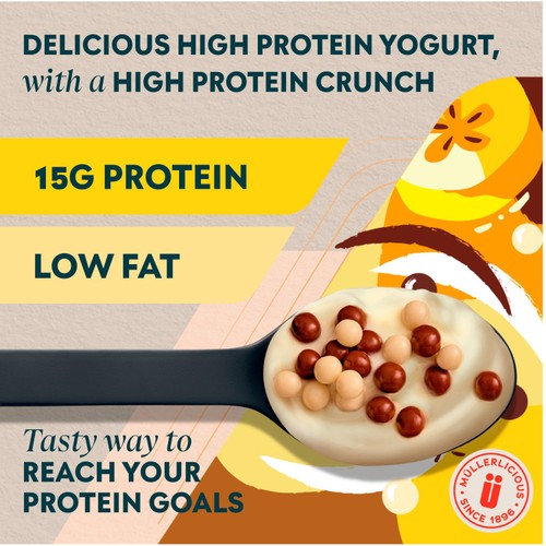 Muller MyProtein Mixers Banana Split
