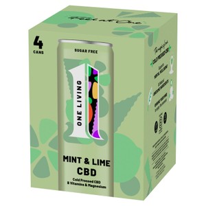 One Living Lime & Mint CBD - Ocado