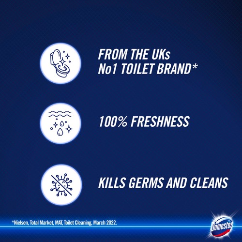 Domestos Power Fresh Gel Toilet Cleaner Floral Fresh