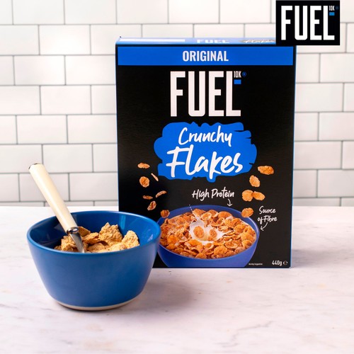 FUEL10K Original Crunchy Flakes High Protein Breakfast Cereal