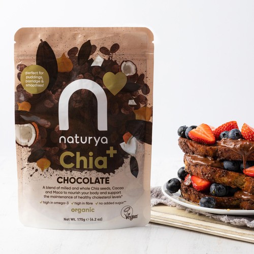 Naturya Organic Chocolate Chia+ Pudding