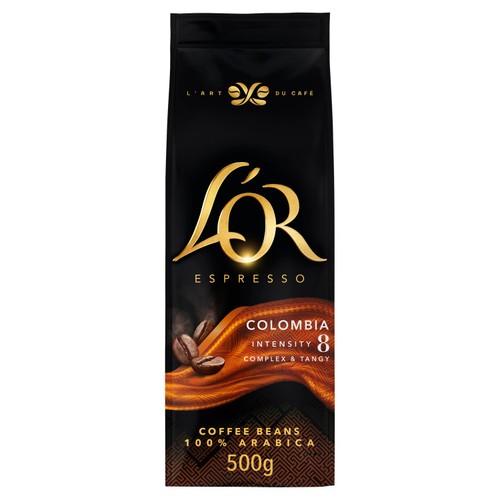 L'OR Colombia Coffee Beans Intensity 8