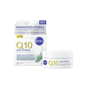NIVEA Q10 Power Anti-Wrinkle Day Cream Moisturiser SPF15 50ml