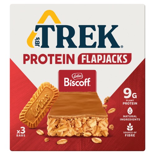 TREK Biscoff Protein Flapjacks Multipack